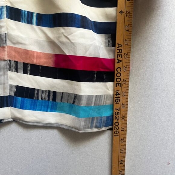 NWT Parker 100% silk cut out mini dress Sz S - Picture 7 of 9